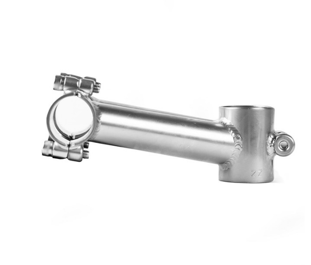 Nitto V-5 Ahead Handlebar Stem | 25.4mm Clamp | Silver