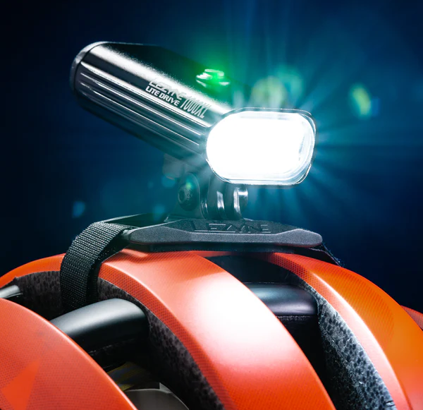 Lezyne LED Light Helmet Mount With Go Pro Attachment