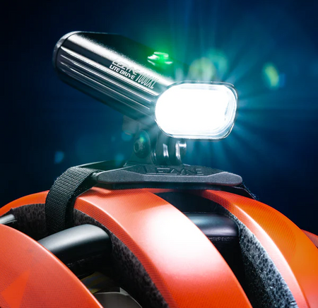Lezyne LED Light Helmet Mount With Go Pro Attachment