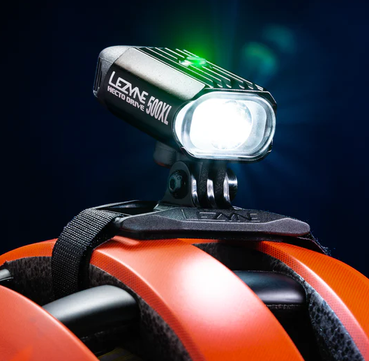 Lezyne LED Light Helmet Mount With Go Pro Attachment