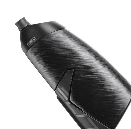 Elite Crono CX Aero Bottle Kit Includes Carbon Cage And 500ml Aero Bottle