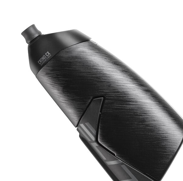 Elite Crono CX Aero Bottle Kit Includes Carbon Cage And 500ml Aero Bottle