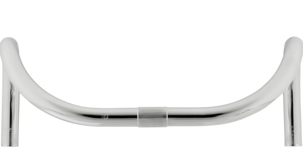 Nitto B125 Steel Track Handlebars |25.4mm Clamp | Silver