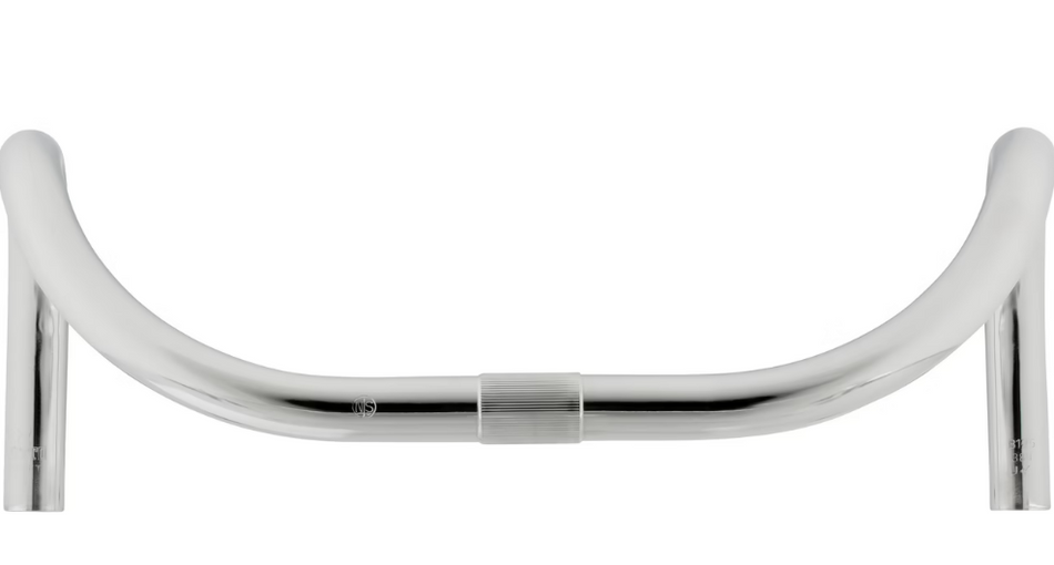 Nitto B125 Steel Track Handlebars |25.4mm Clamp | Silver