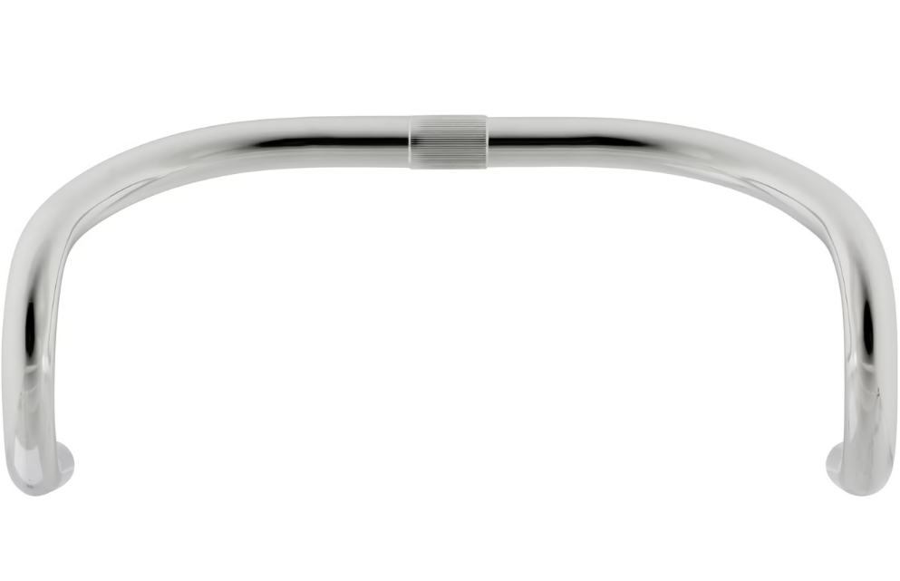 Nitto B125 Steel Track Handlebars |25.4mm Clamp | Silver