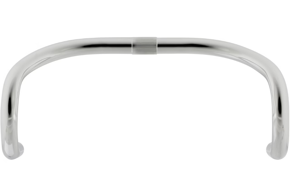 Nitto B125 Steel Track Handlebars |25.4mm Clamp | Silver