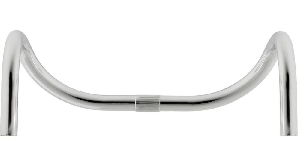 Nitto B125 Steel Track Handlebars |25.4mm Clamp | Silver