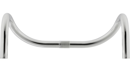 Nitto B125 Steel Track Handlebars |25.4mm Clamp | Silver