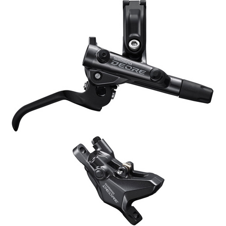 Shimano Deore M6100 Bled Right Hand Brake Lever and 2 Pot Calliper For MTB Front