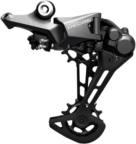 Shimano Deore RD-M5100 Shadow+ SGS Long Cage 11 Speed Rear Derailleur in Black