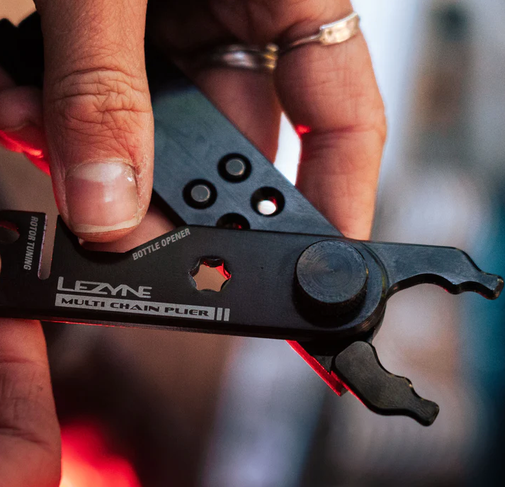 Lezyne Multi Chain Pliers 6-in-1 CNC Machined Tool - Perfect for the Riding Tool Kit