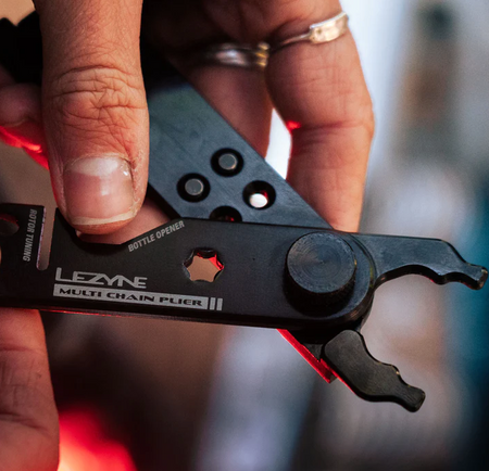 Lezyne Multi Chain Pliers 6-in-1 CNC Machined Tool - Perfect for the Riding Tool Kit