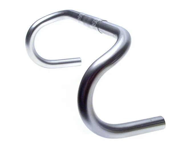 Nitto Mod 176 Heat Treated Drop Road Handlebars | 26mm Clamp in Silver