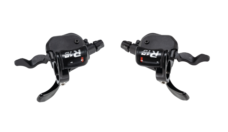 Microshift SL-R760-3 10 Speed Triple Xpress Road Flat Bar Shifters Shimano Compatible