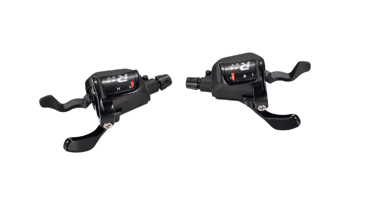 Microshift SL-R761-2 Centos 11 Speed Double Xpress Road Flat Bar Shifters Shimano Compatible