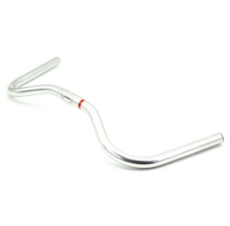 Nitto B352AA Albatross All Round Handlebars | 25.4mm Clamp | Width 550mm | Silver