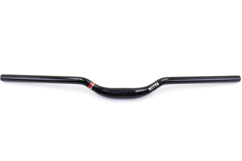 Nitto B809SSB MTB Riser Bicycle Handlebars 31.8mm Clamp | 730mm Wide | Black