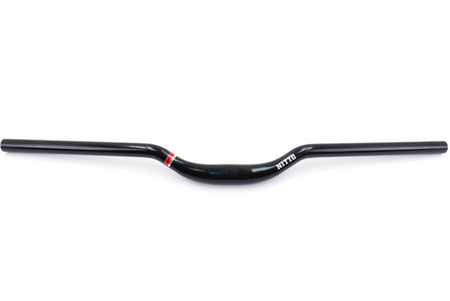 Nitto B809SSB MTB Riser Bicycle Handlebars 31.8mm Clamp | 730mm Wide | Black
