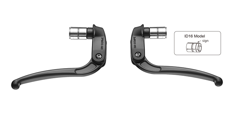 Dia-Compe 189 ID16.5-19mm Brake Levers In Silver or Black