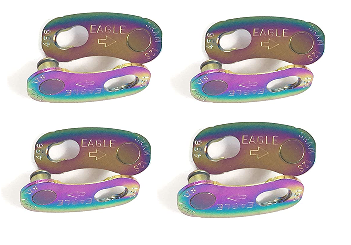 Sram Eagle Powerlock Chain Connector 12 Speed For 4 Chains - Rainbow