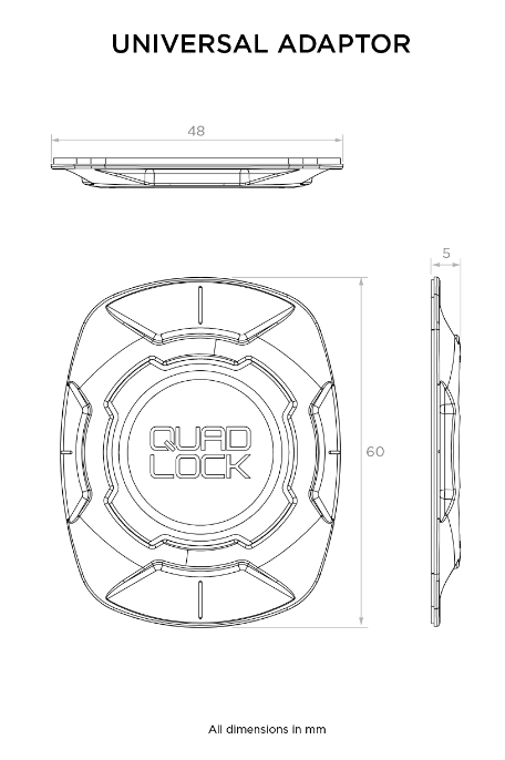 Quad Lock MAG Universal Adaptors
