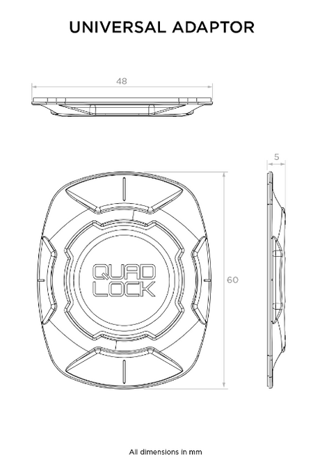 Quad Lock MAG Universal Adaptors