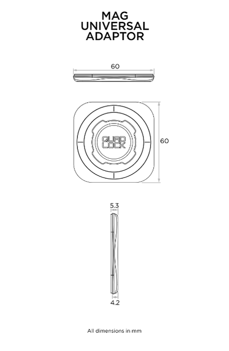 Quad Lock MAG Universal Adaptors