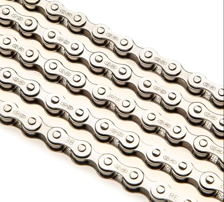 Izumi Single Speed 410 NP 1⁄2” x 1/8” 116 Link Chain In Silver