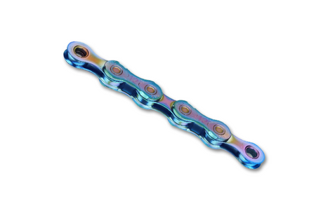 KMC X12 Bicycle Road MTB 126 Link 12 Speed Chain In Aurora Blue Shimano / SRAM /Campagnolo Compatible