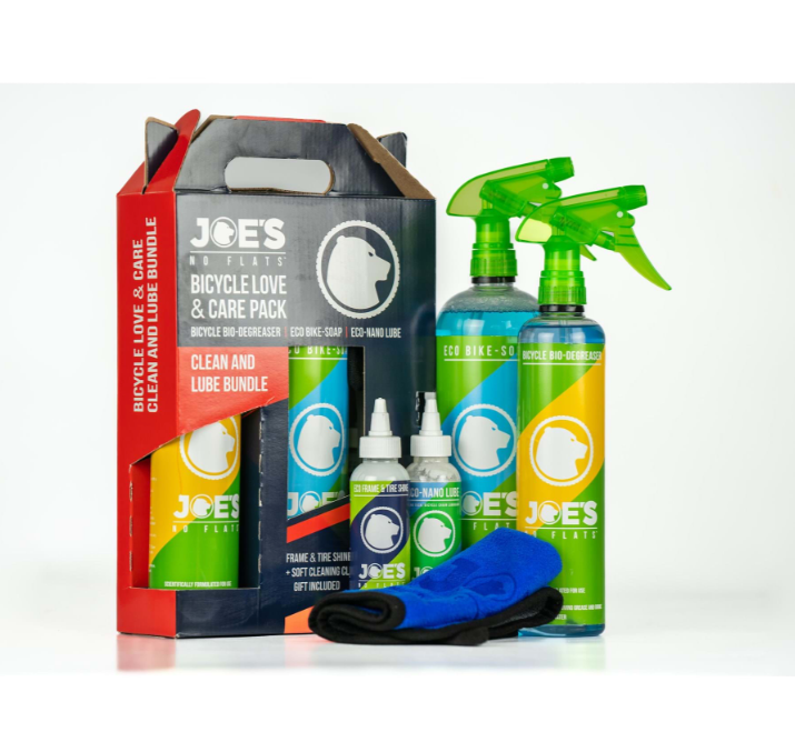 Joe's No Flats Clean & Lube Bundle Kit Perfect Christmas Gift RRP £44.99