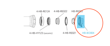 Campagnolo HB-BO004 Hub Adjusting Cone