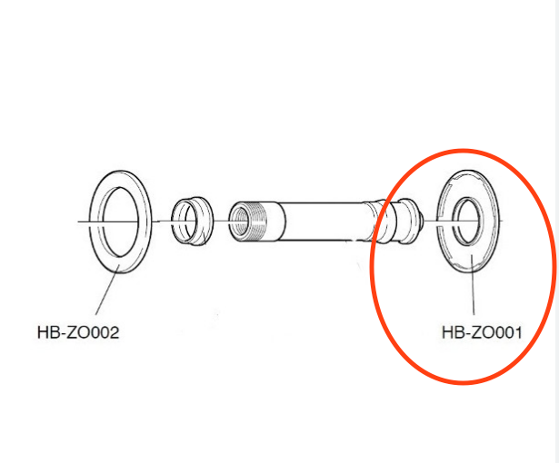 Campagnolo HB-ZO001 Front Hub Cap