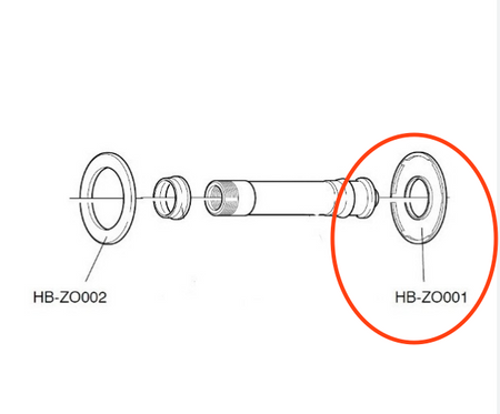 Campagnolo HB-ZO001 Front Hub Cap