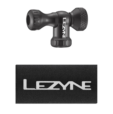 Lezyne CO2 Control Drive Pump Head And Sleeve In Black - No Cartridges