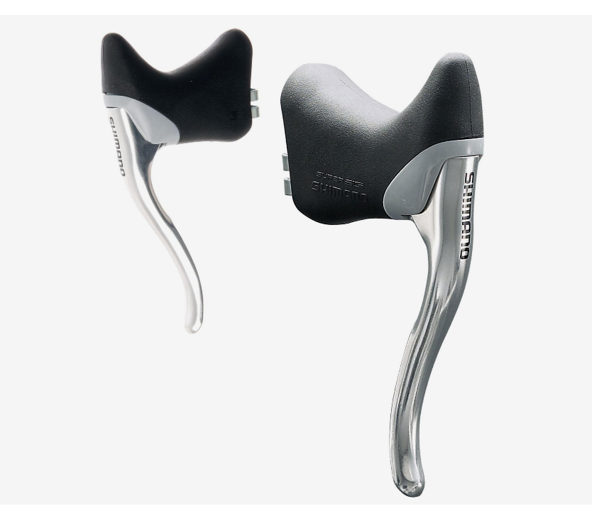 Shimano BL-R400 Brake Levers In Silver/Black