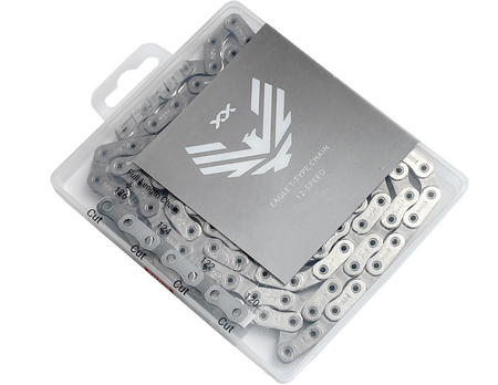 Sram XX Eagle T-Type Transmission Hollowpin 12 Speed 126 Link Bicycle Chain With Powerlock T-Type PVD Connector RRP £135