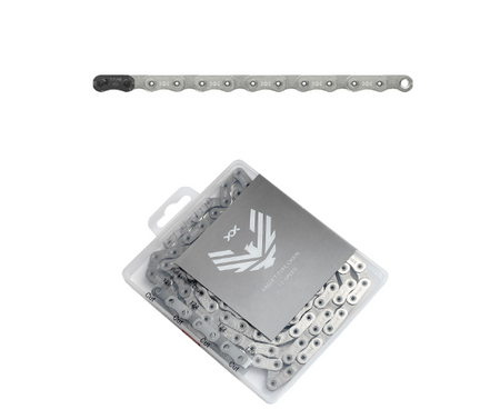 Sram XX Eagle T-Type Transmission Hollowpin 12 Speed 126 Link Bicycle Chain With Powerlock T-Type PVD Connector RRP £135