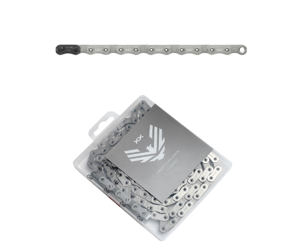 Sram XX Eagle T-Type Transmission Hollowpin 12 Speed 126 Link Bicycle Chain With Powerlock T-Type PVD Connector RRP £135