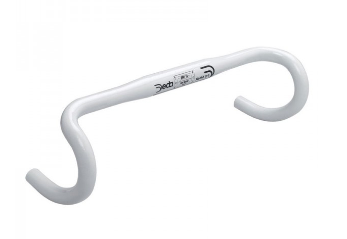 Deda Zero 1 Stem & RHM-01 Handlebars Road/Gravel 31.8mm Bundle In Gloss White RRP £89.99
