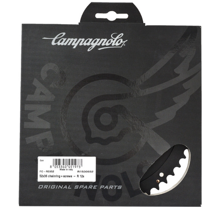 Campagnolo FC-RE952 Record 4-Arm 12 Speed Chainring 145mm BCD 52T (52/36T)