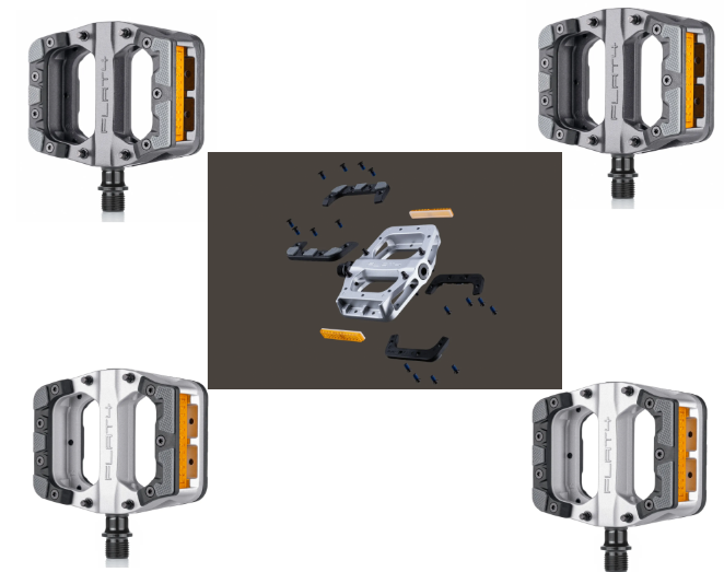 DMR Flat4 MTB / Road /Gravel Bicycle Pedals RRP£60