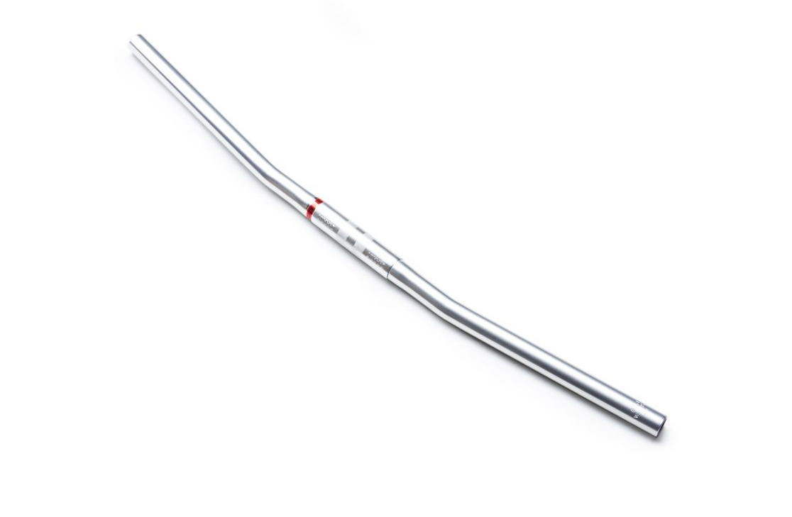 Nitto B861 Slat Handlebars | 25.4mm Clamp | 685mm Width | Silver