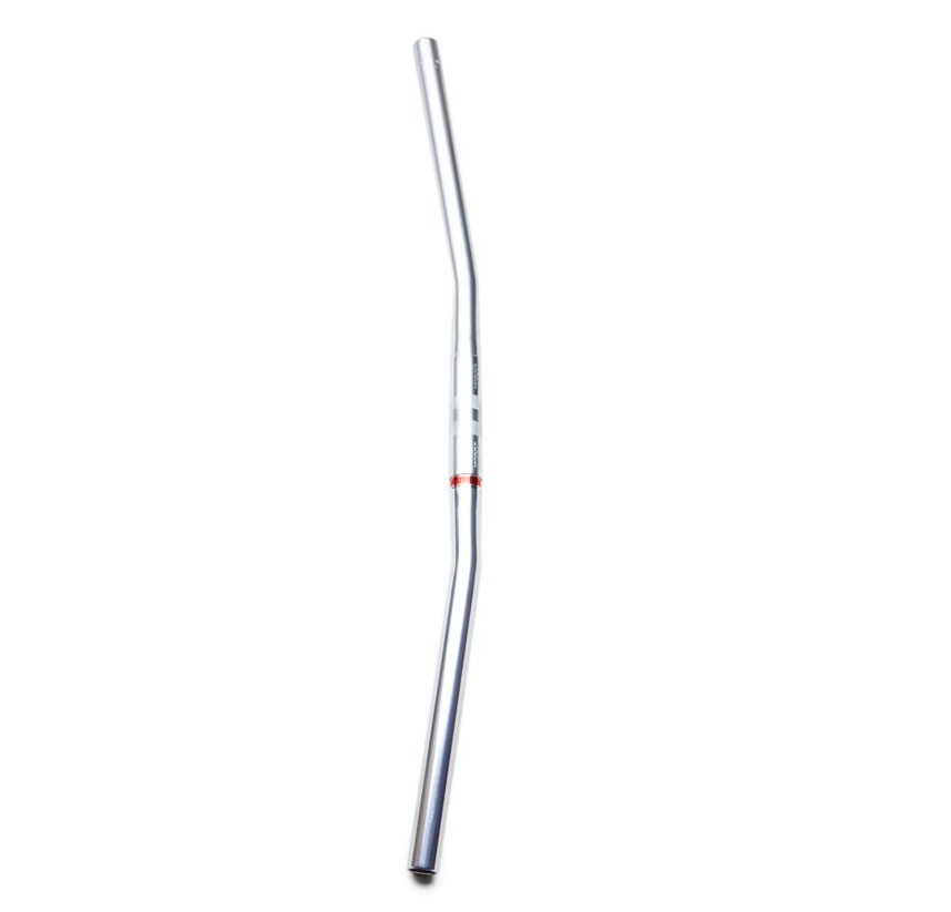 Nitto B861 Slat Handlebars | 25.4mm Clamp | 685mm Width | Silver