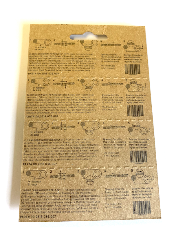 Sram D1 12-Speed Road Spare Rainbow Powerlock Chain Links Pack Of 4 For 4 Chains