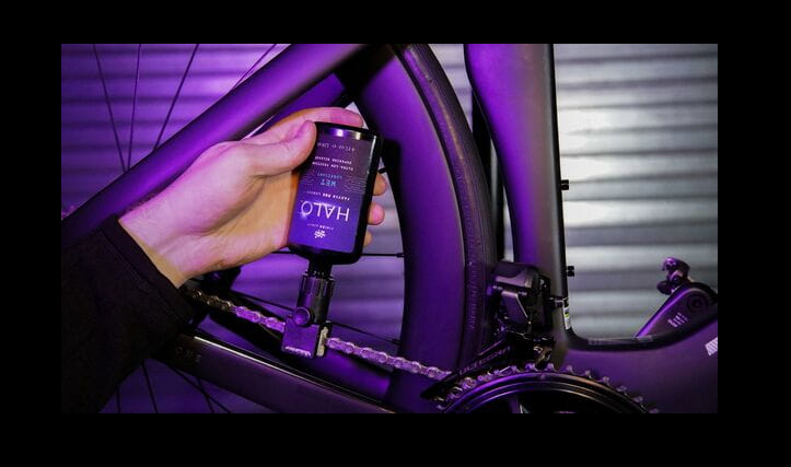Finish Line Halo Wet Bicycle Chain Lubricant 4oz/120ml Bottle and Smart Luber