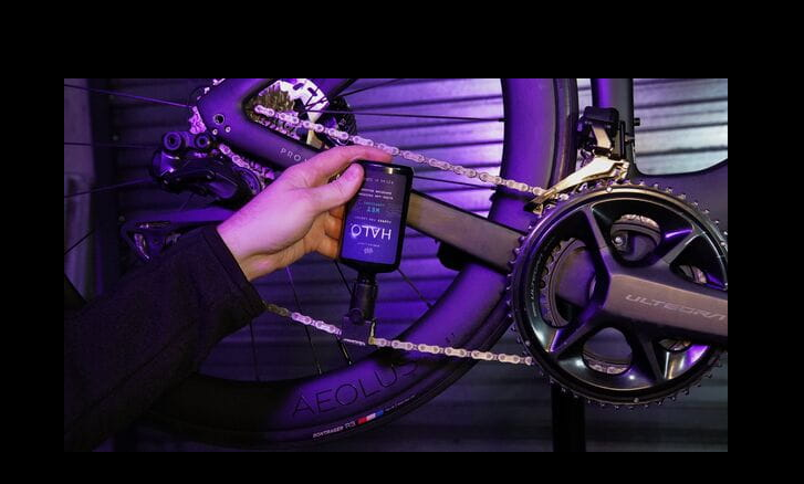 Finish Line Halo Wet Bicycle Chain Lubricant 4oz/120ml Bottle and Smart Luber