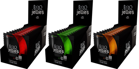 TORQ Nutrition Energy Jellies Available In 3 Natural Flavours Box of 15 Packs