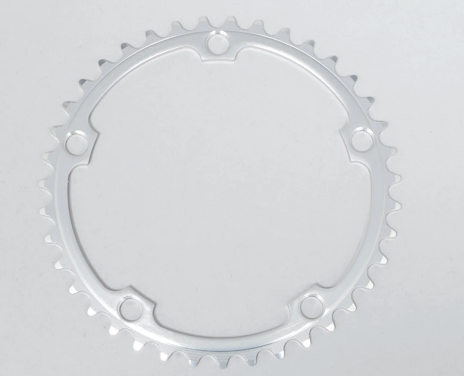 Campagnolo FC-RE039 | Record 9/10 Speed | 5-Arm Chainring | Silver | 39T