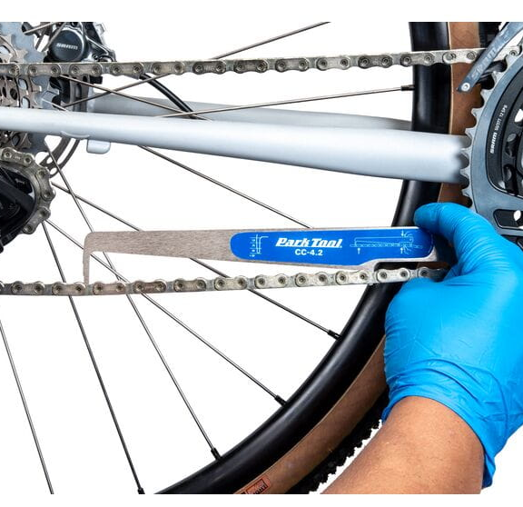 Park Tool CC-4.2 Professional Chain Wear Indicator Tool 5-13 Speed Including SRAM® T-Type / SRAM® Flattop™/ Shimano® XTR® 12-speed /Campagnolo Ekar 13 Speed chains