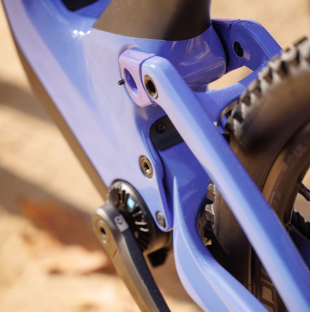 Scott Contessa Voltage eRide 910 Ladies Electric Full Suspension Mountain Bike | Peri Purple